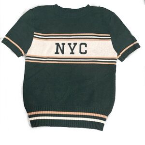 🎉REDUCED🎉SO Striped Crewneck Sweater with NYC Design